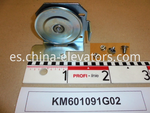 Polea desviadora de cuerda de puerta KONE izquierda KM601091G02 KONE Door Rope Diverting Pulley Left KM601091G02